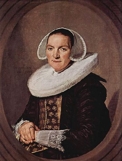 Portrat einer etwa vierzigjahrigen Frau mit verschrankten Handen, Frans Hals